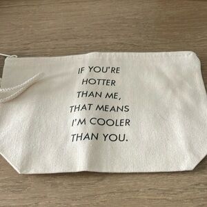 Cosmetic bag, NWOT